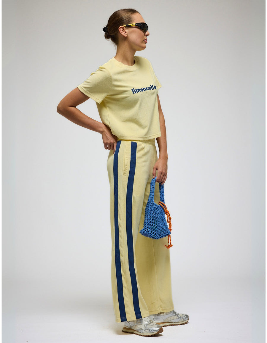 Araminta James Voyage Terry Pant - Lemon Cream