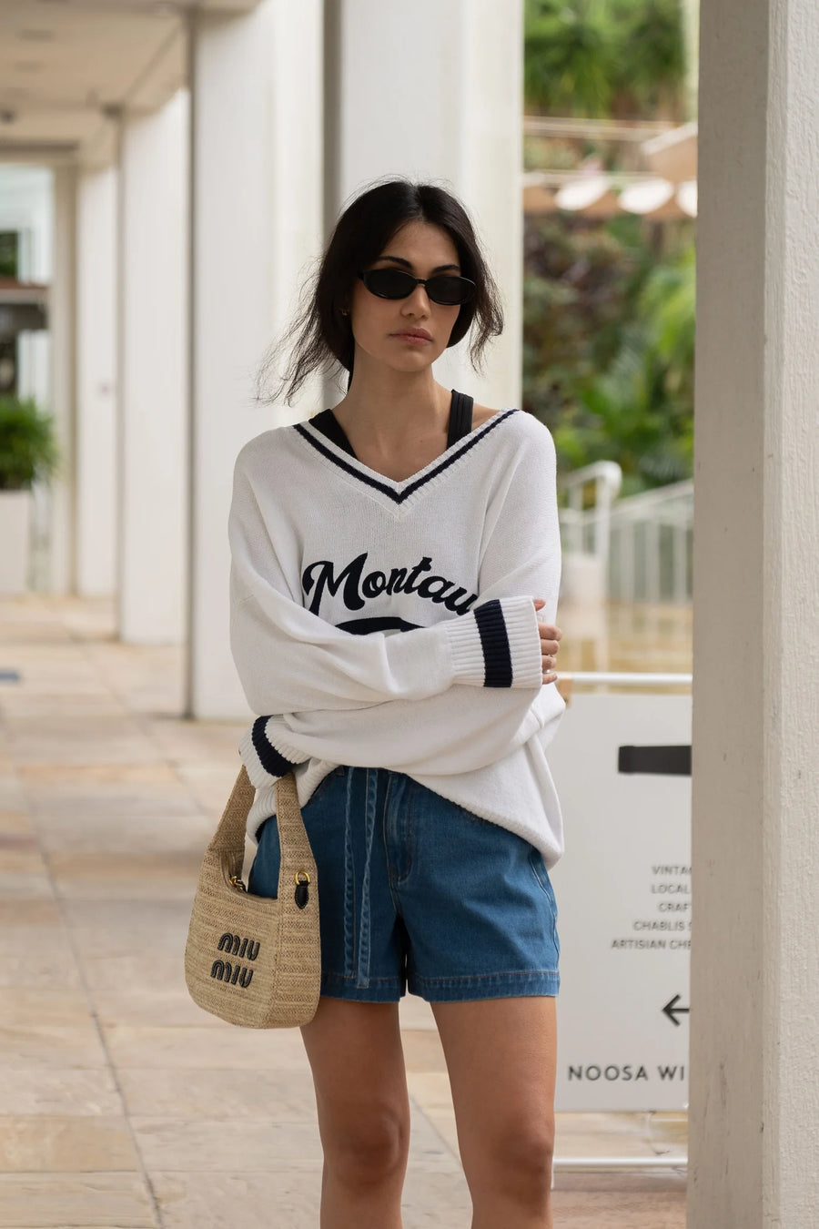 Araminta James Jolie Denim Short - Dark Blue FINAL SALE