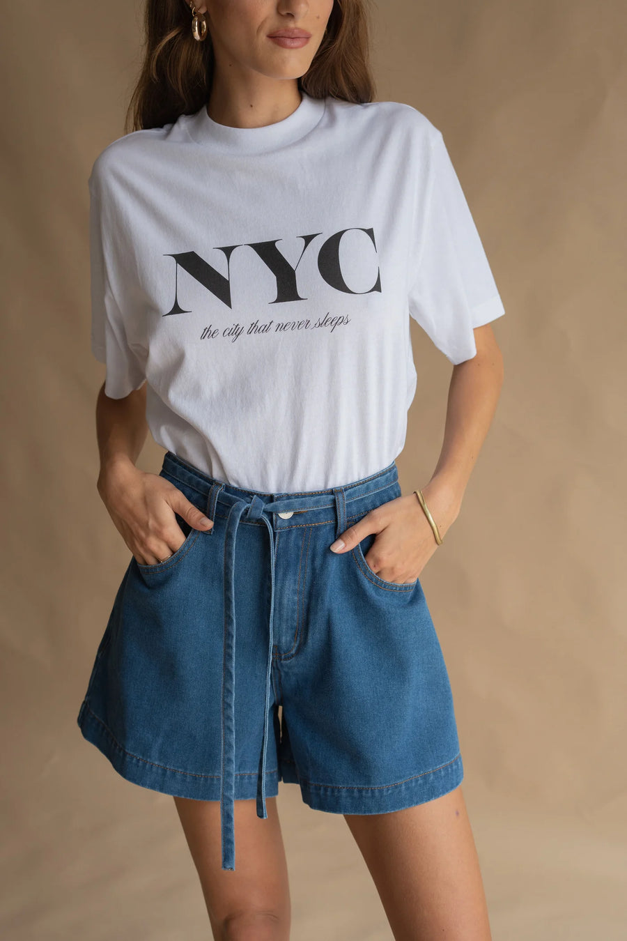 Araminta James Jolie Denim Short - Dark Blue FINAL SALE