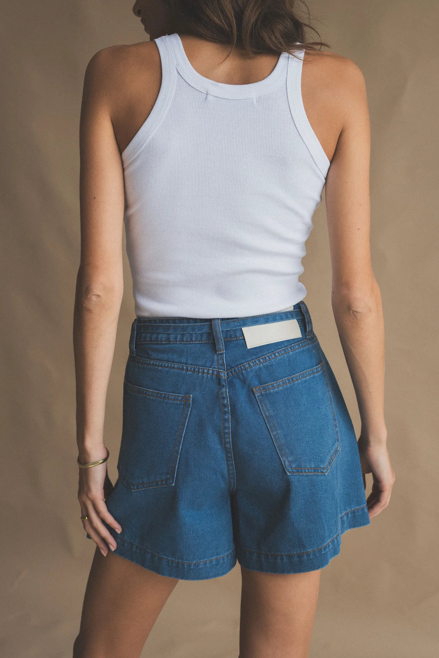 Araminta James Jolie Denim Short - Dark Blue FINAL SALE