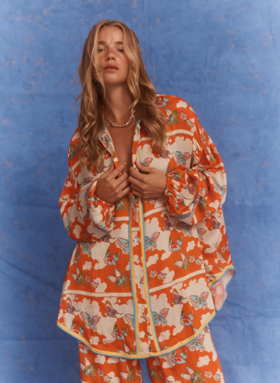 Kinga Csilla Farfalla Chalm Shirt