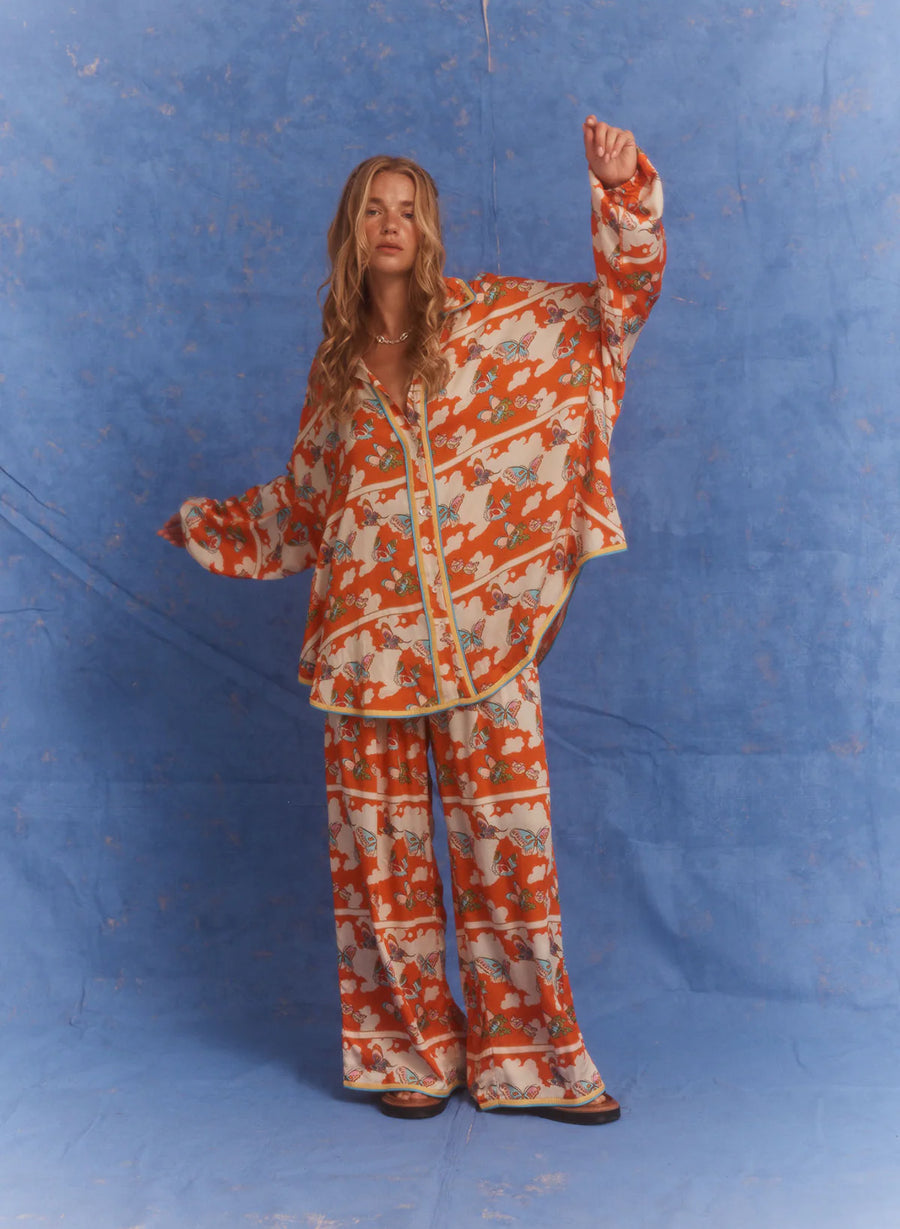 Kinga Csilla Farfalla Chalm Shirt