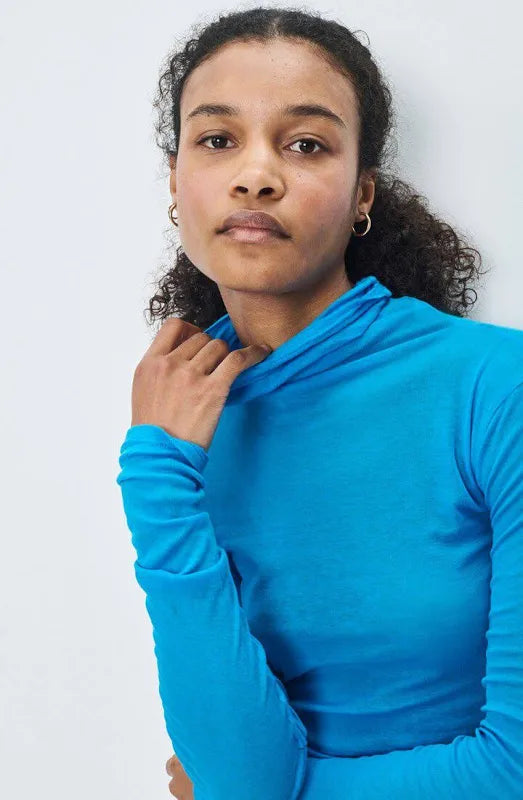 American Vintage Massachusetts Long Sleeve Turtleneck - Vintage Paradise