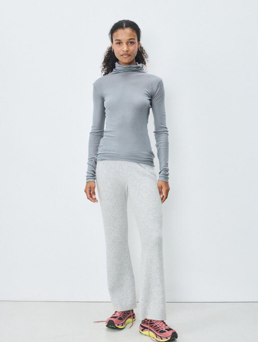 American Vintage Massachusetts Long Sleeve Turtleneck - Vintage Storm