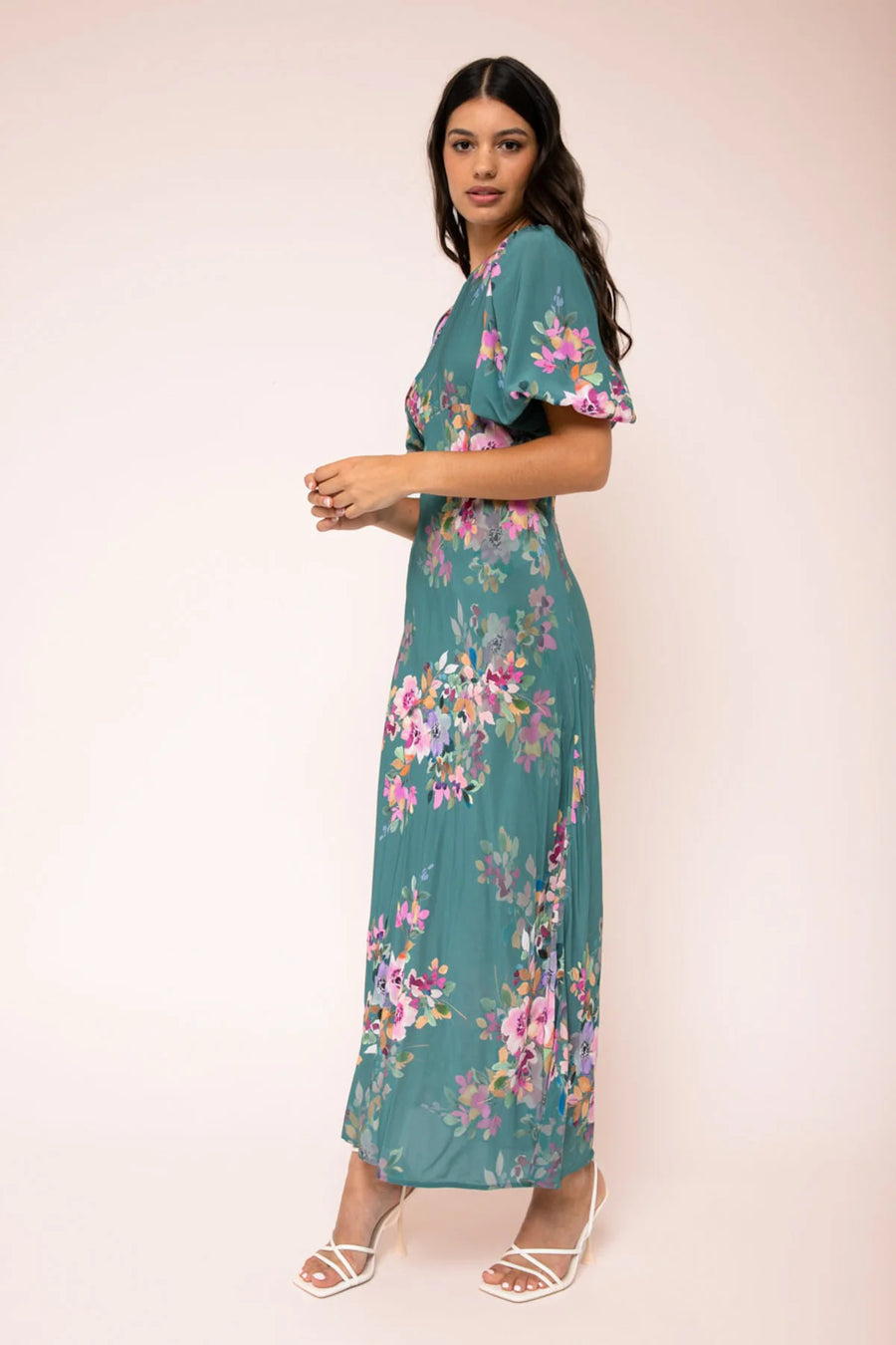 Kachel Dahlia Dress - Mystic