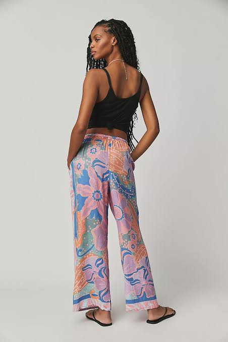 Kinga Csilla Elton Shyla Pant - Pink Multi