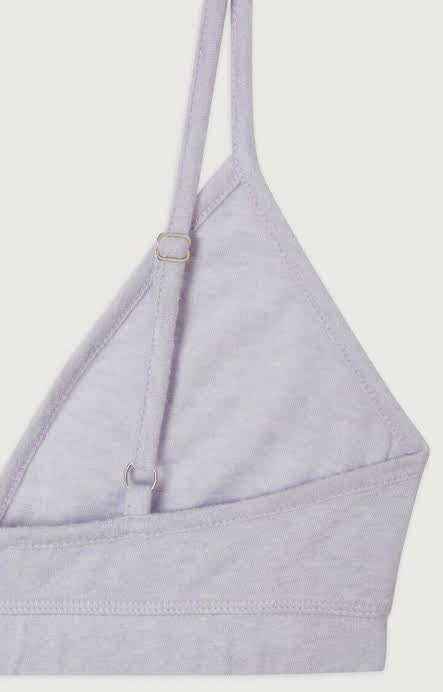 American Vintage Ypawood Bra Top - Lavender Melange