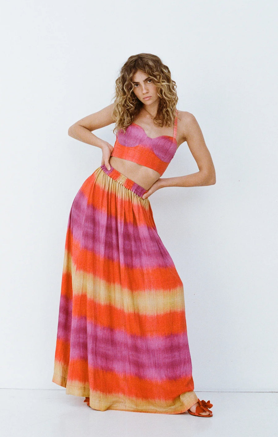 The Wolf Gang Siesta Maxi Skirt - Solstice