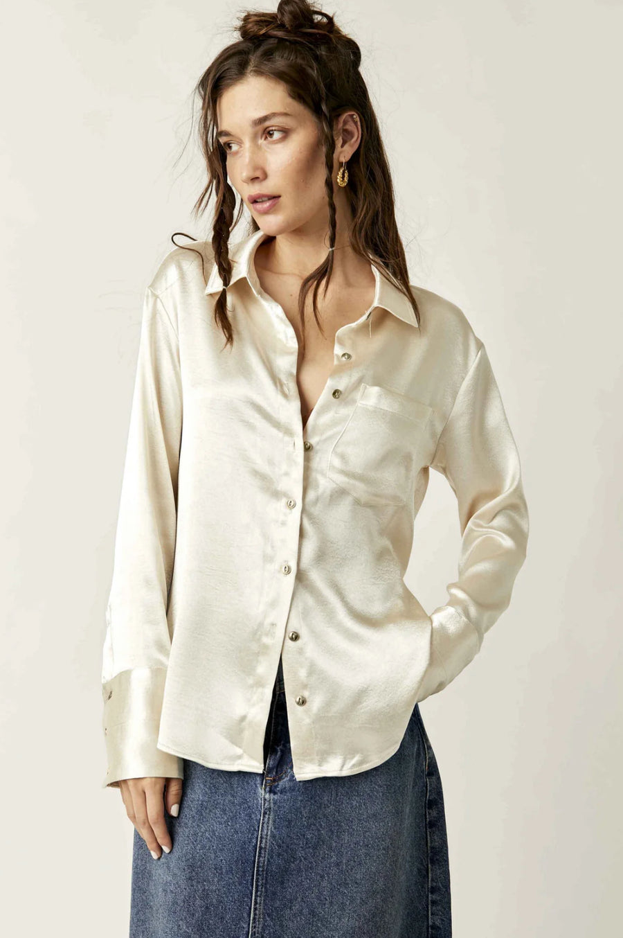 Free People Shooting For The Moon BD - Tea FINAL SALE