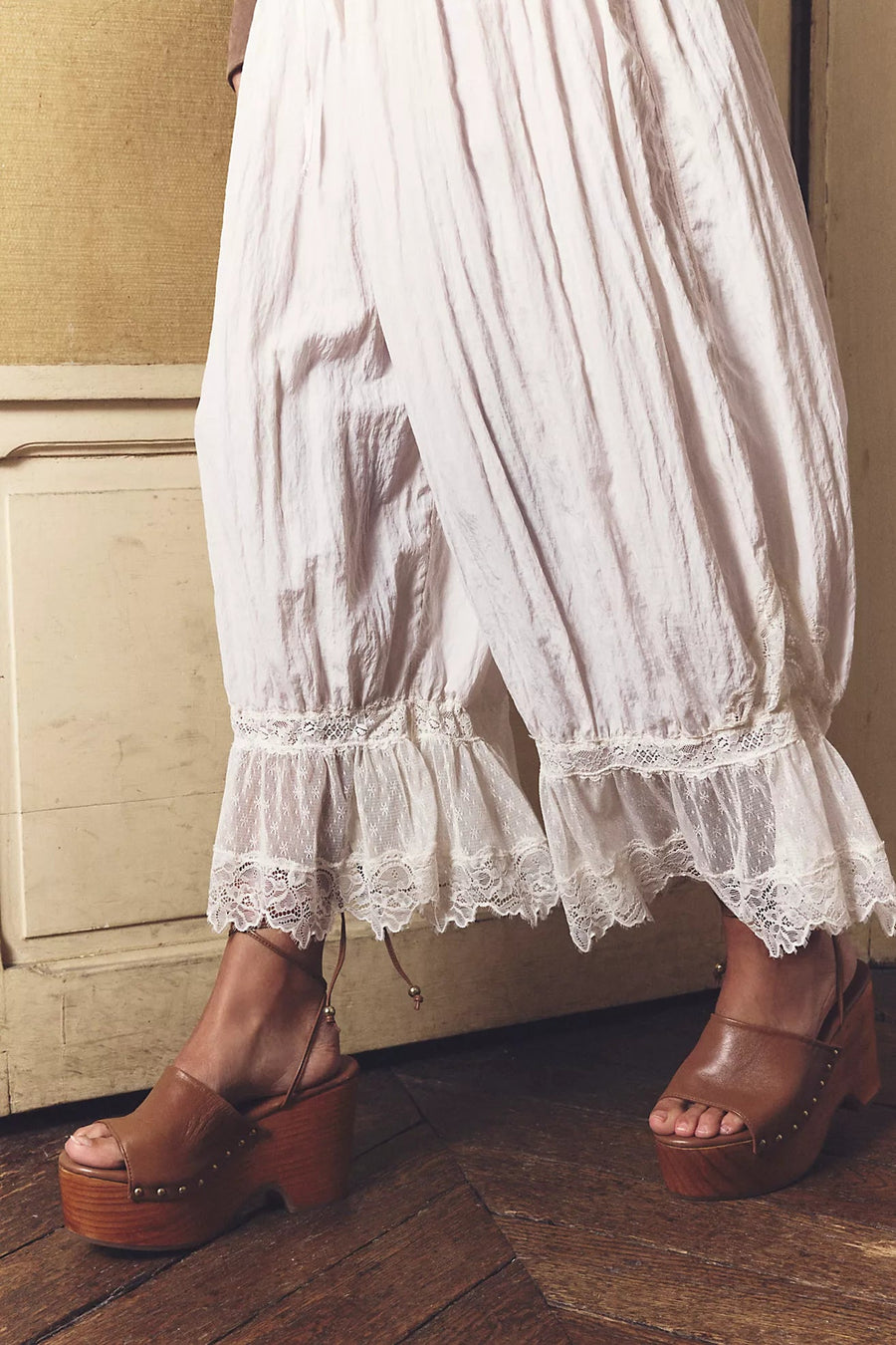 Free People Forever Young Pant - White Alyssum