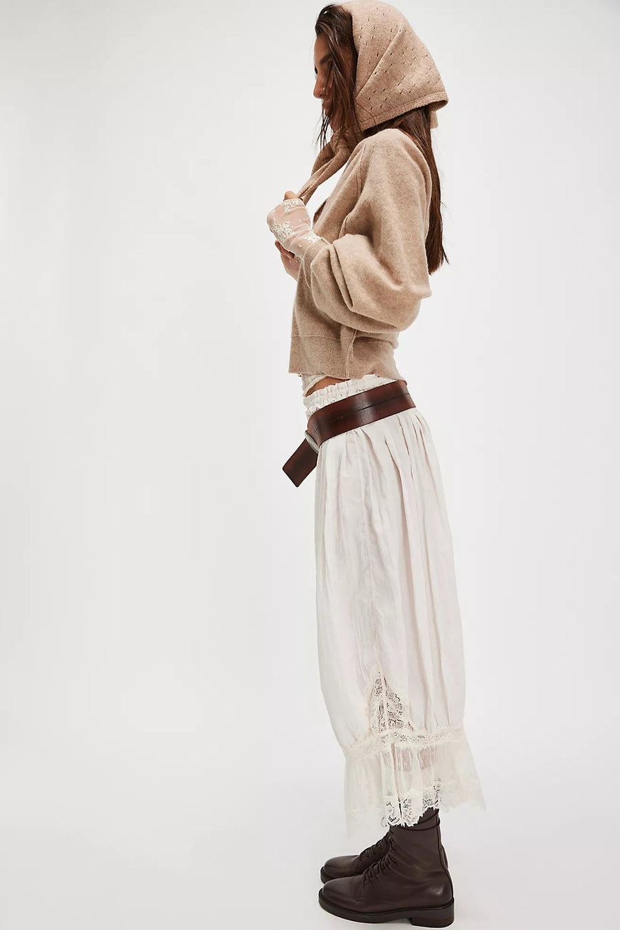 Free People Forever Young Pant - White Alyssum