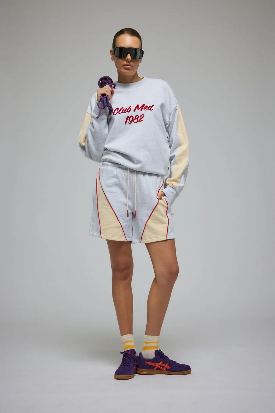 Araminta James Club Med Sweatshirt Cloud