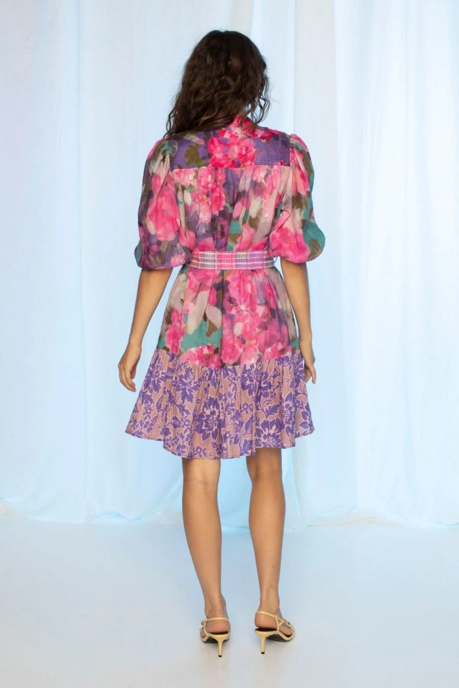 Kachel Cynthia Dress - Multi