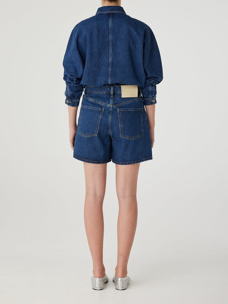 Nobody Denim Mira Short - Steel
