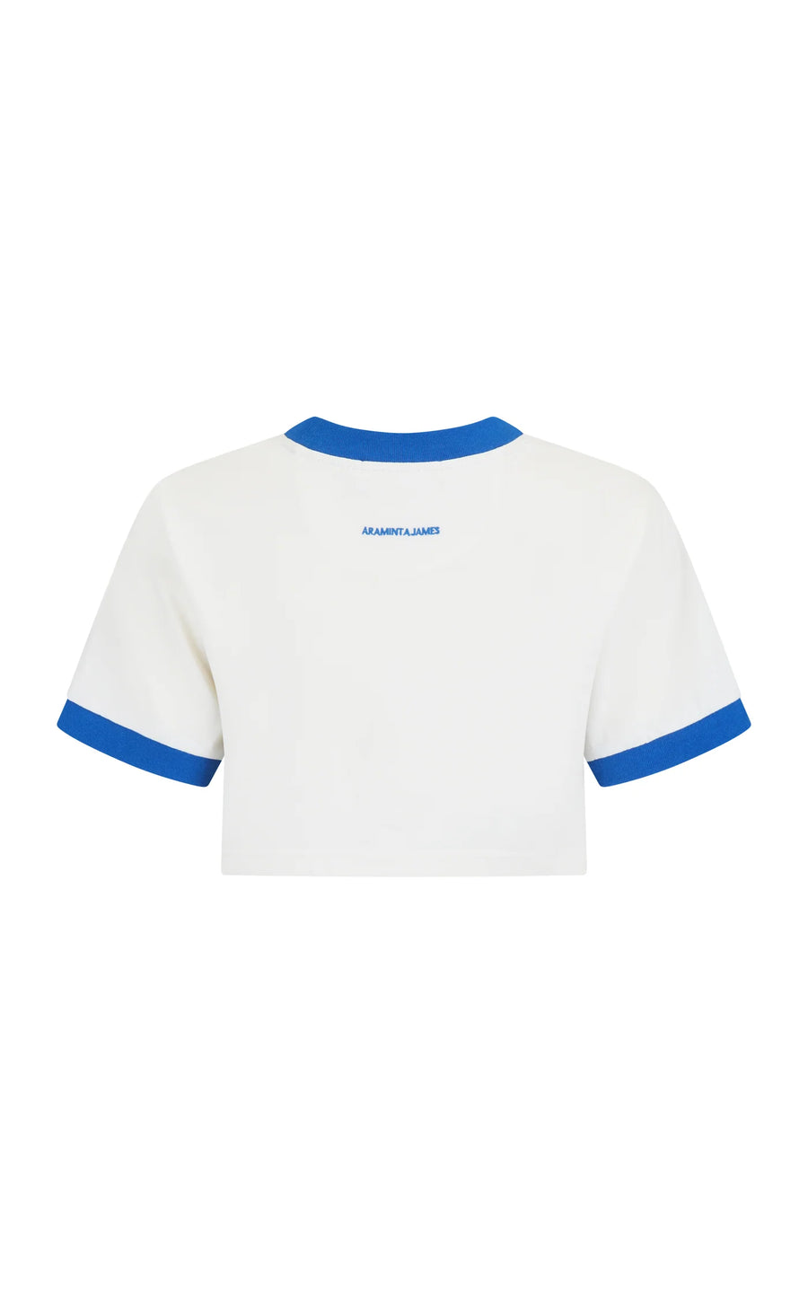 Araminta James Palma Cropped Tee - Snow