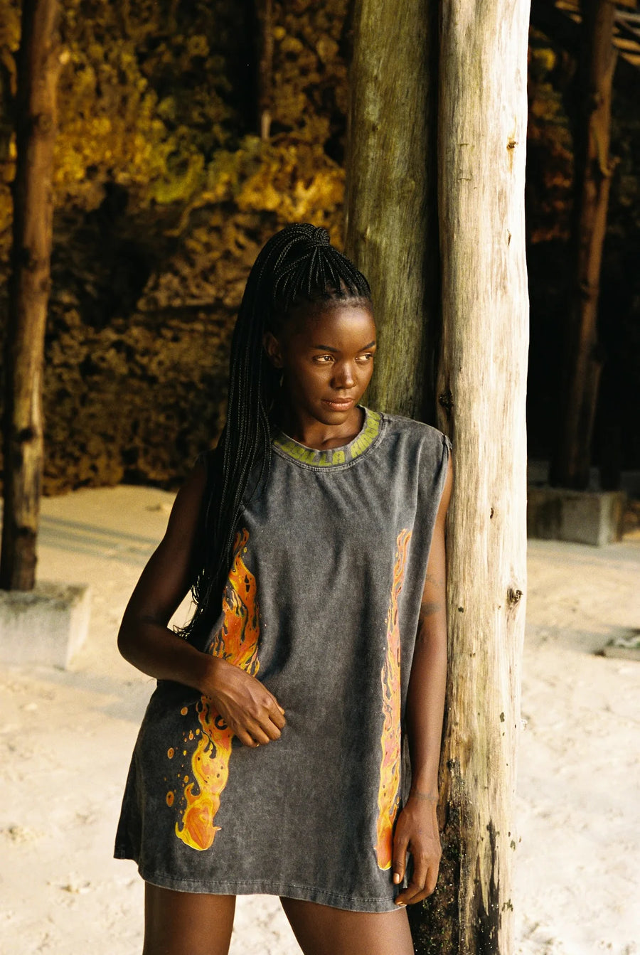 Kinga Csilla Flaming Band Tank