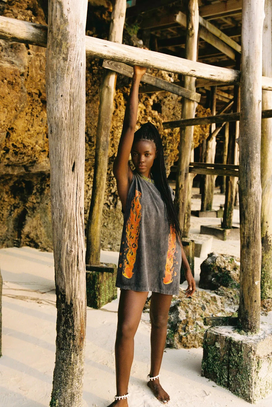 Kinga Csilla Flaming Band Tank