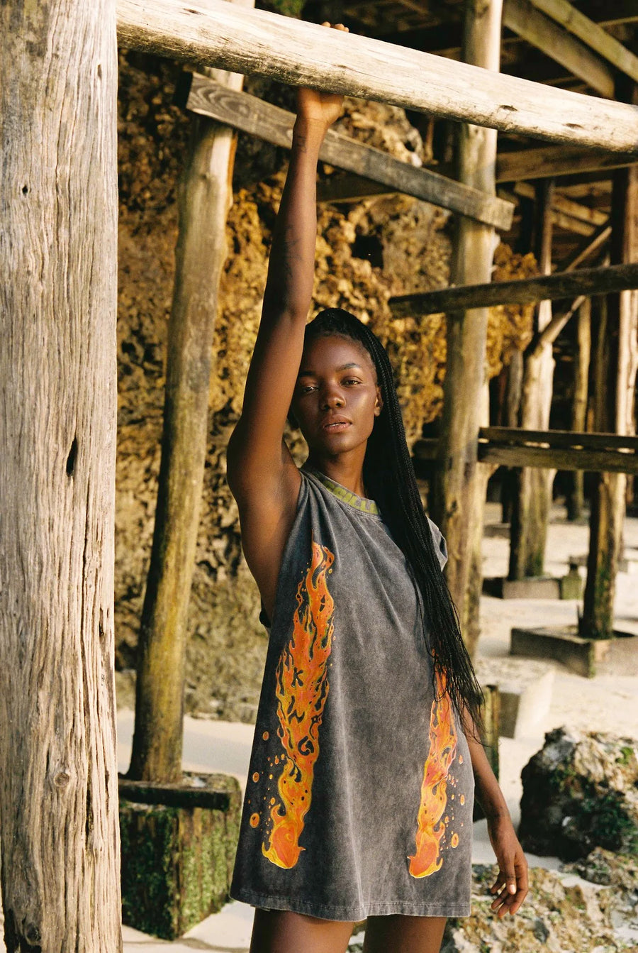 Kinga Csilla Flaming Band Tank