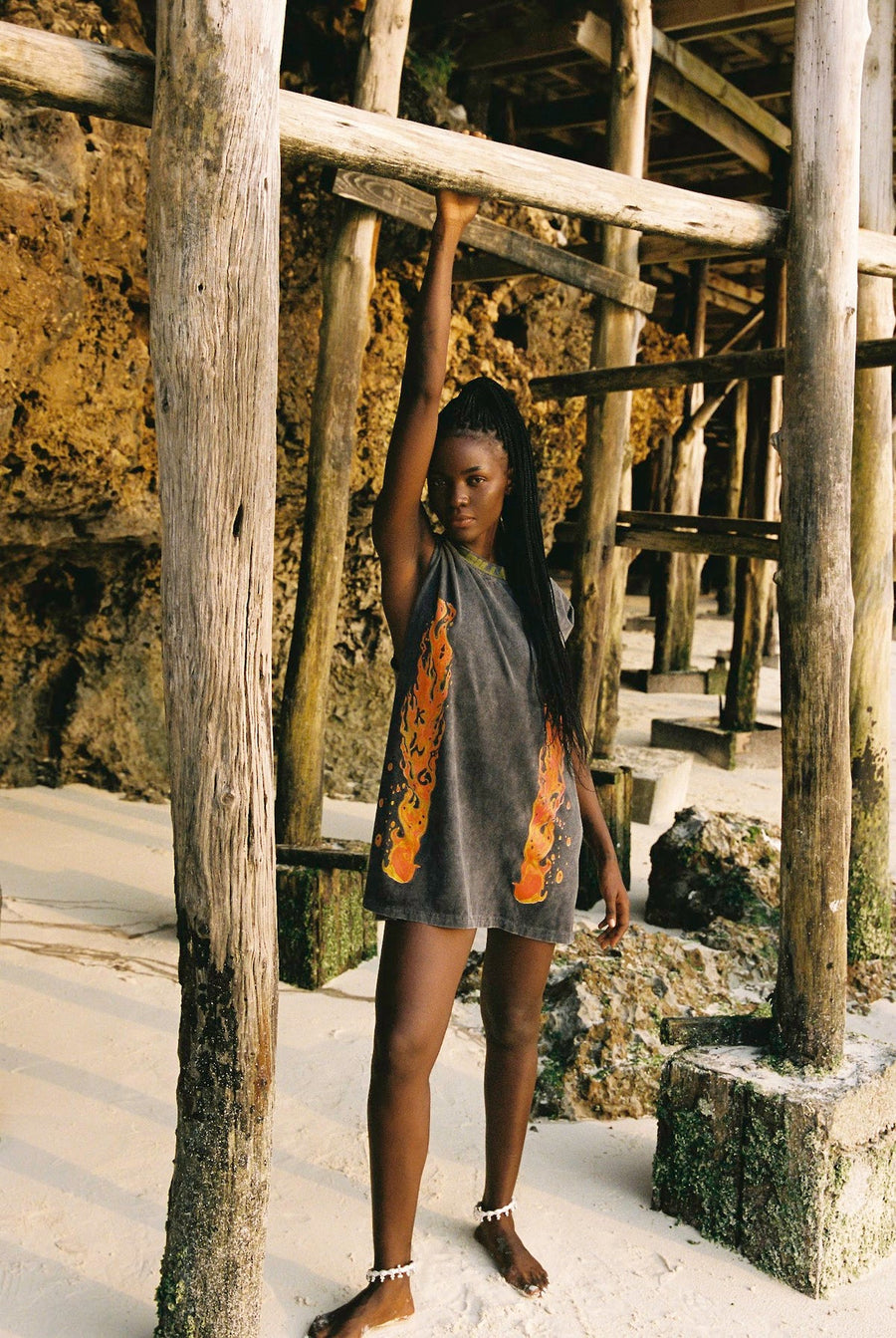 Kinga Csilla Flaming Band Tank