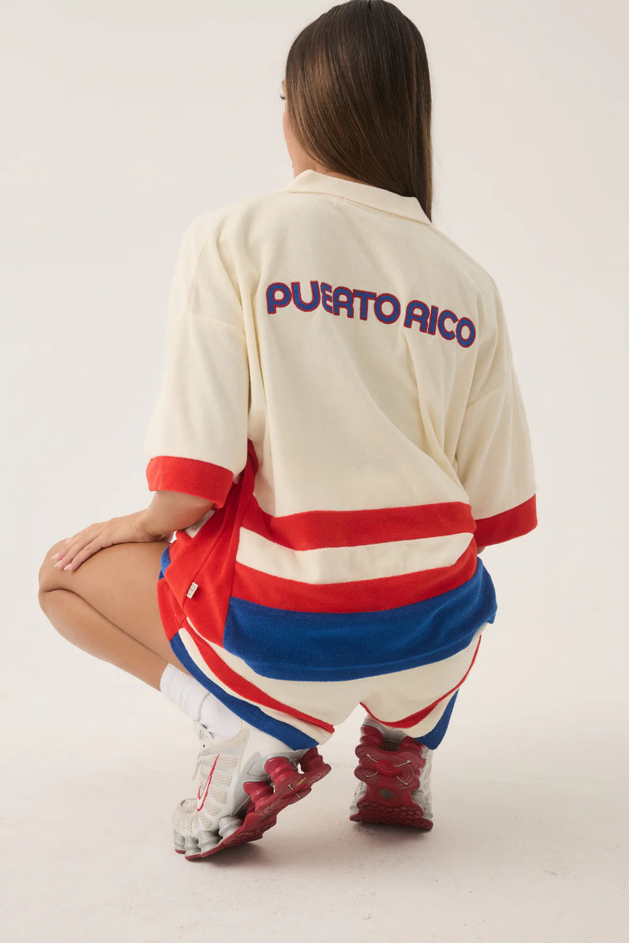 Araminta James Rico Terry Shirt - Coconut