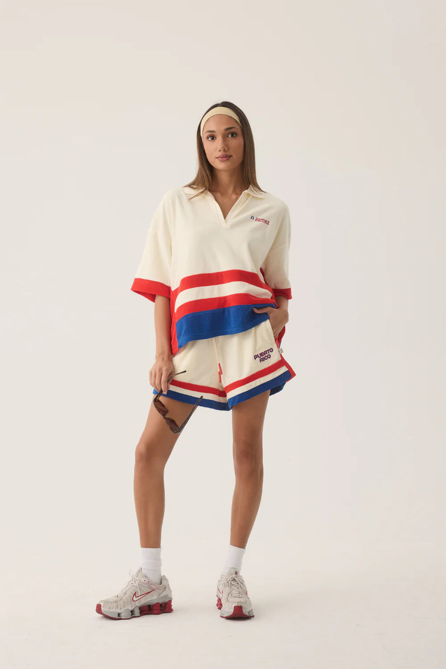 Araminta James Rico Terry Shirt - Coconut