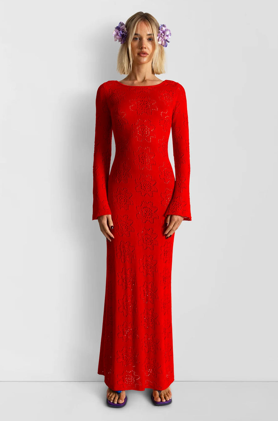 The Wolf Gang Bettina Maxi Dress - Dahlia