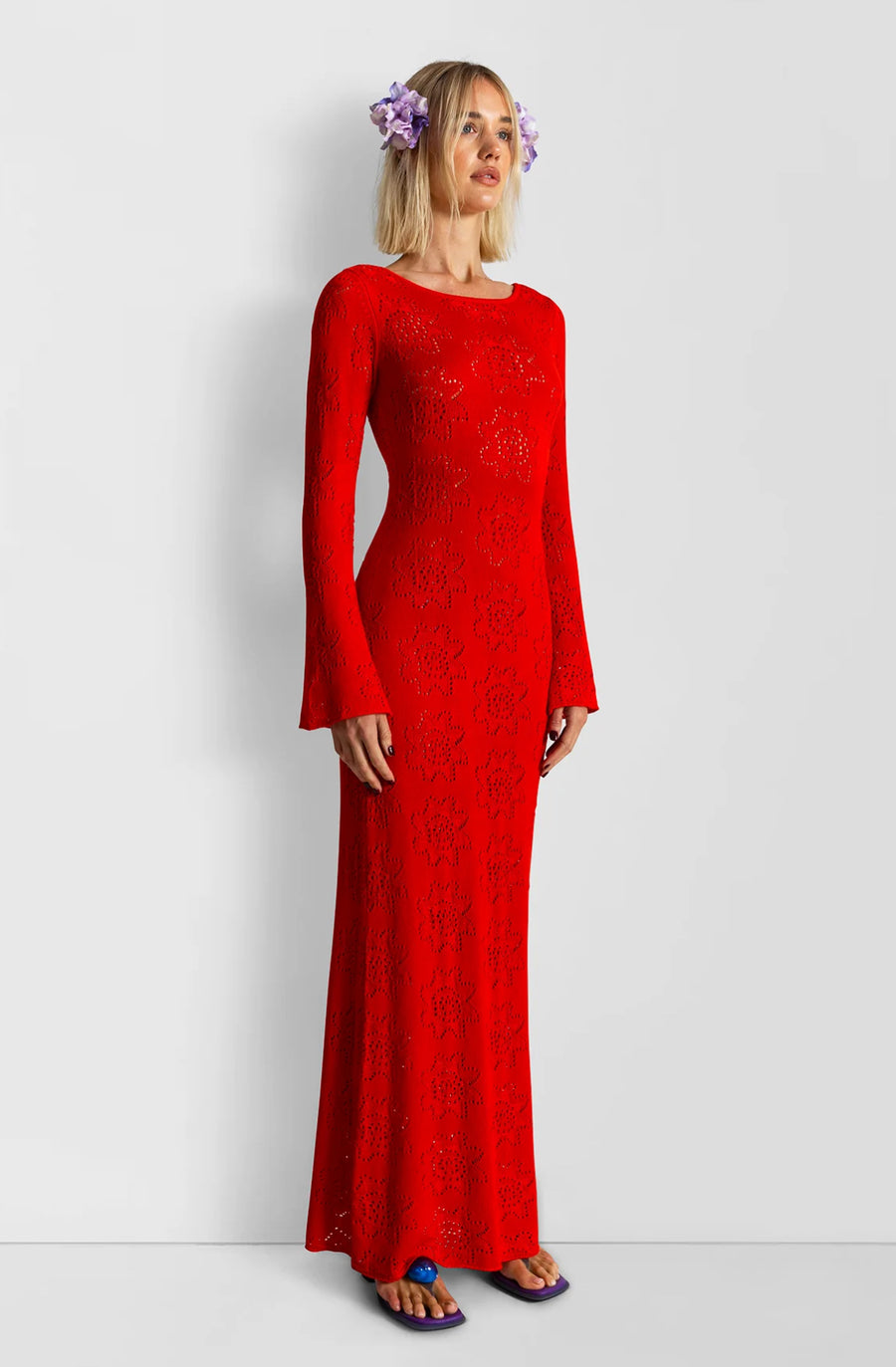 The Wolf Gang Bettina Maxi Dress - Dahlia
