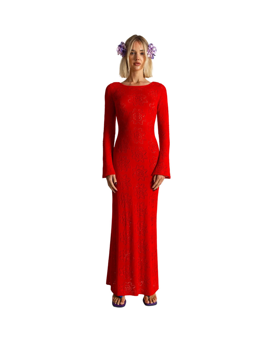 The Wolf Gang Bettina Maxi Dress - Dahlia