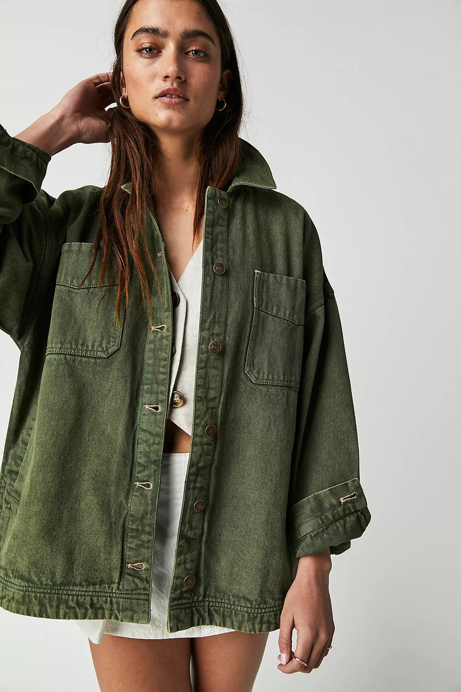 Free People Madison City Twill - Adventurer