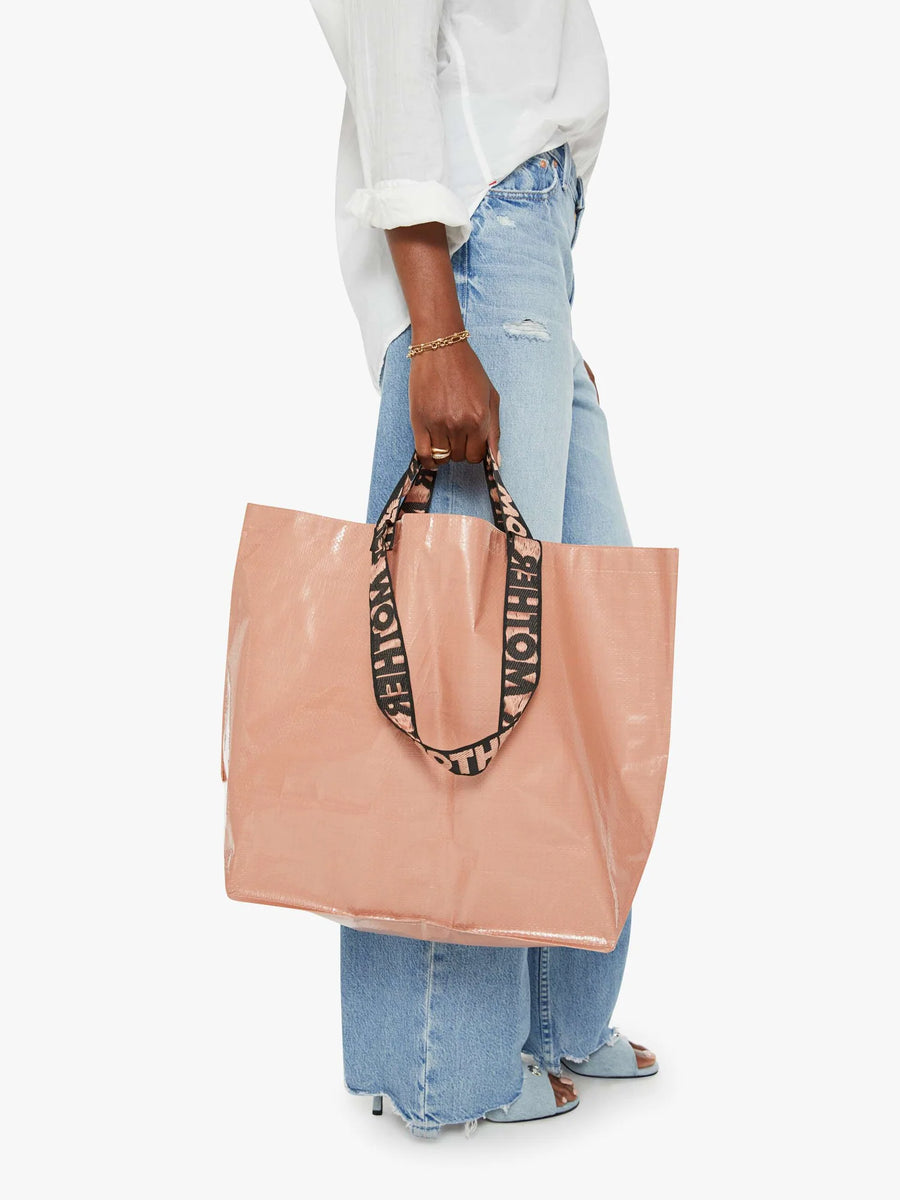 Mother The Shopping Bag Duo Rose Pink