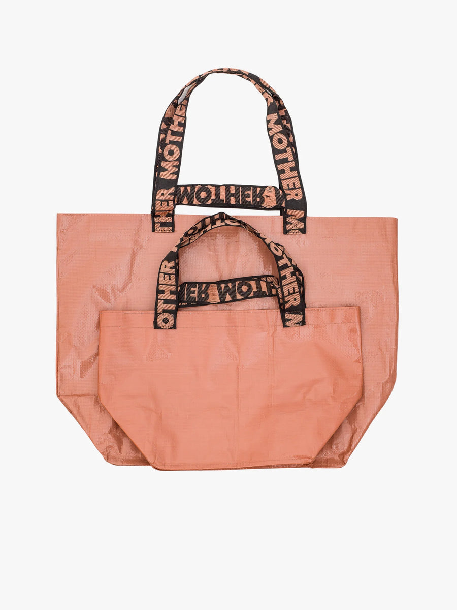 Mother The Shopping Bag Duo Rose Pink
