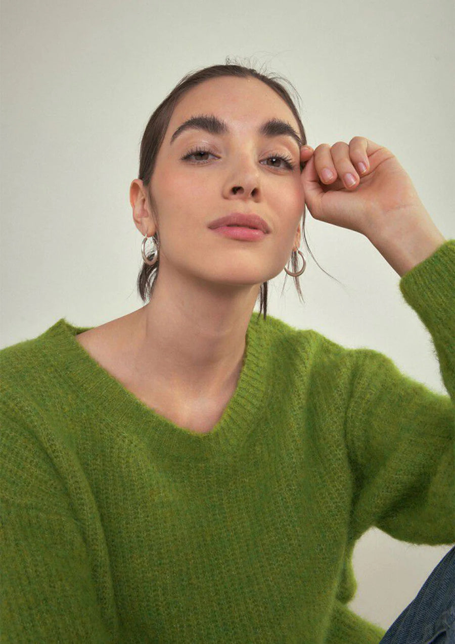 American Vintage East Round Neck Jumper - Spring Melange