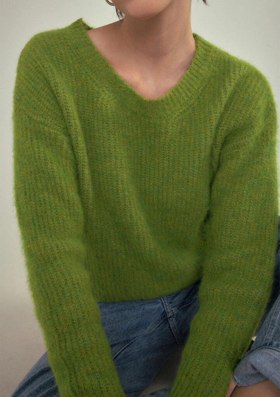 American Vintage East Round Neck Jumper - Spring Melange