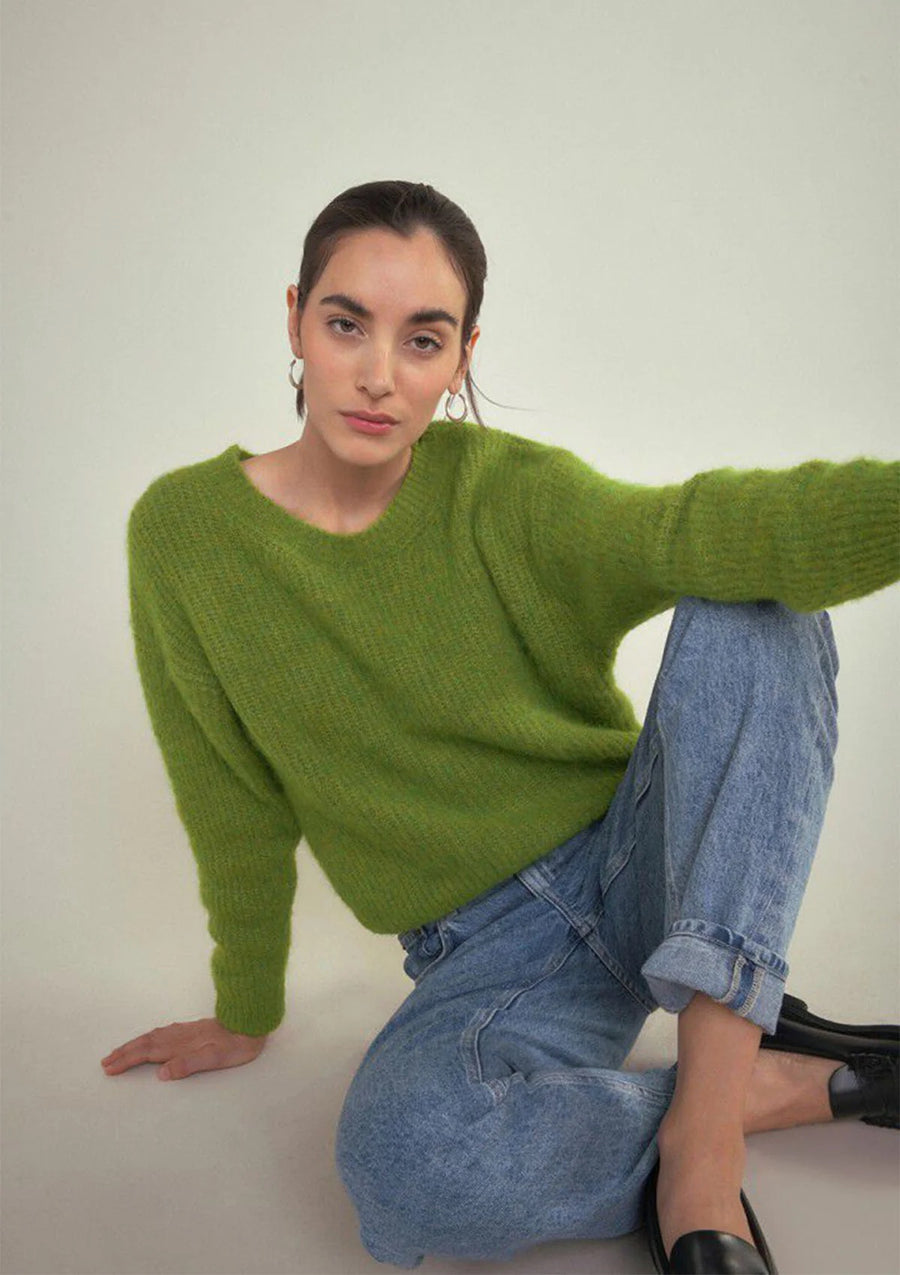American Vintage East Round Neck Jumper - Spring Melange