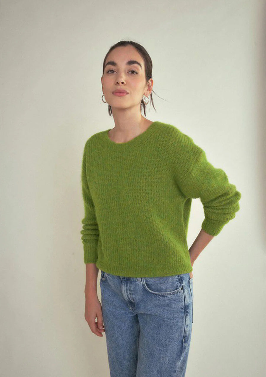American Vintage East Round Neck Jumper - Spring Melange