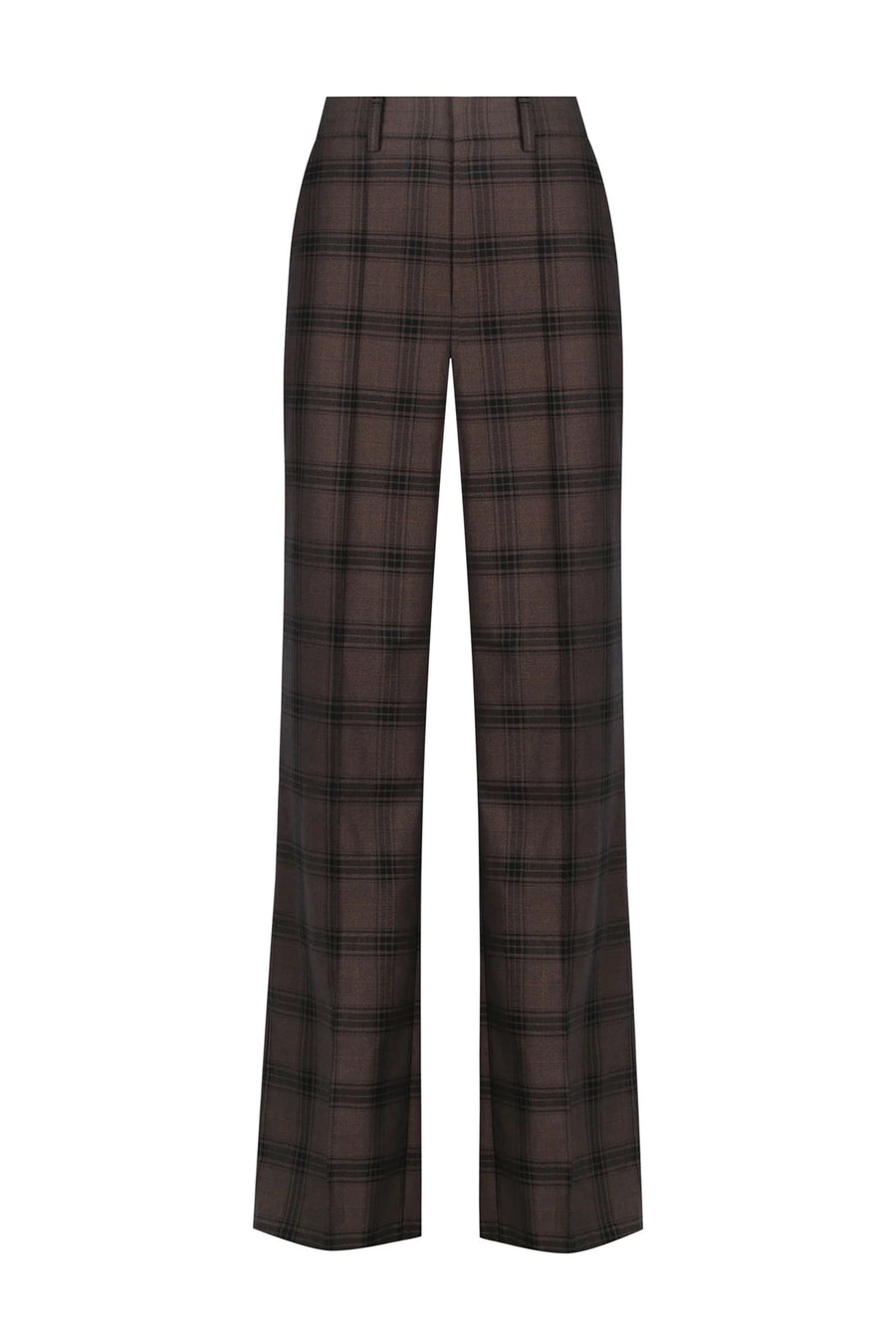 Hansen & Gretel Regina Tailored Pant - Charcoal Tartan