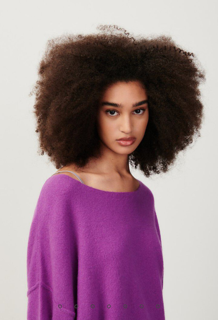 American Vintage The Damsville Sweater Anemone