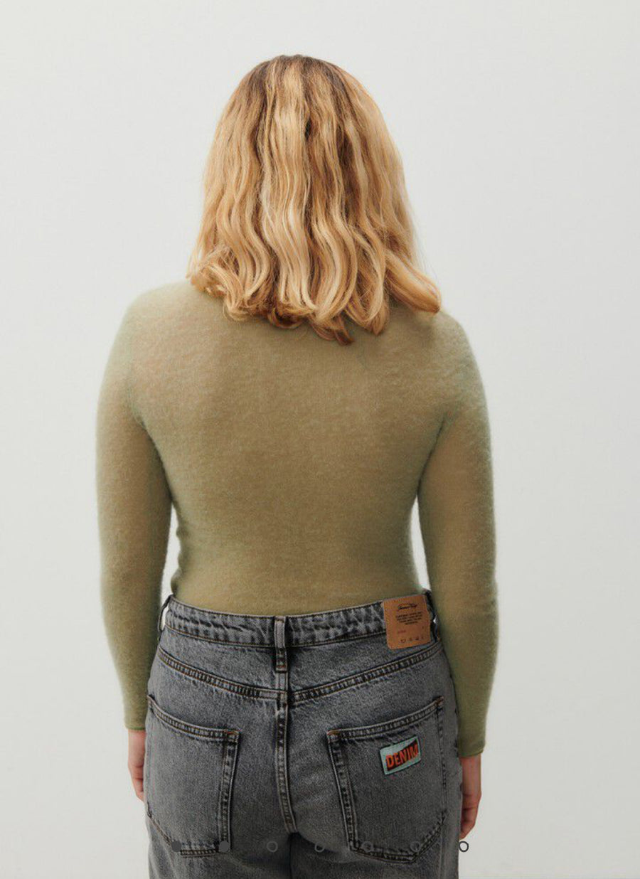 American Vintage Xinow Turtleneck Sweater - Sandstone