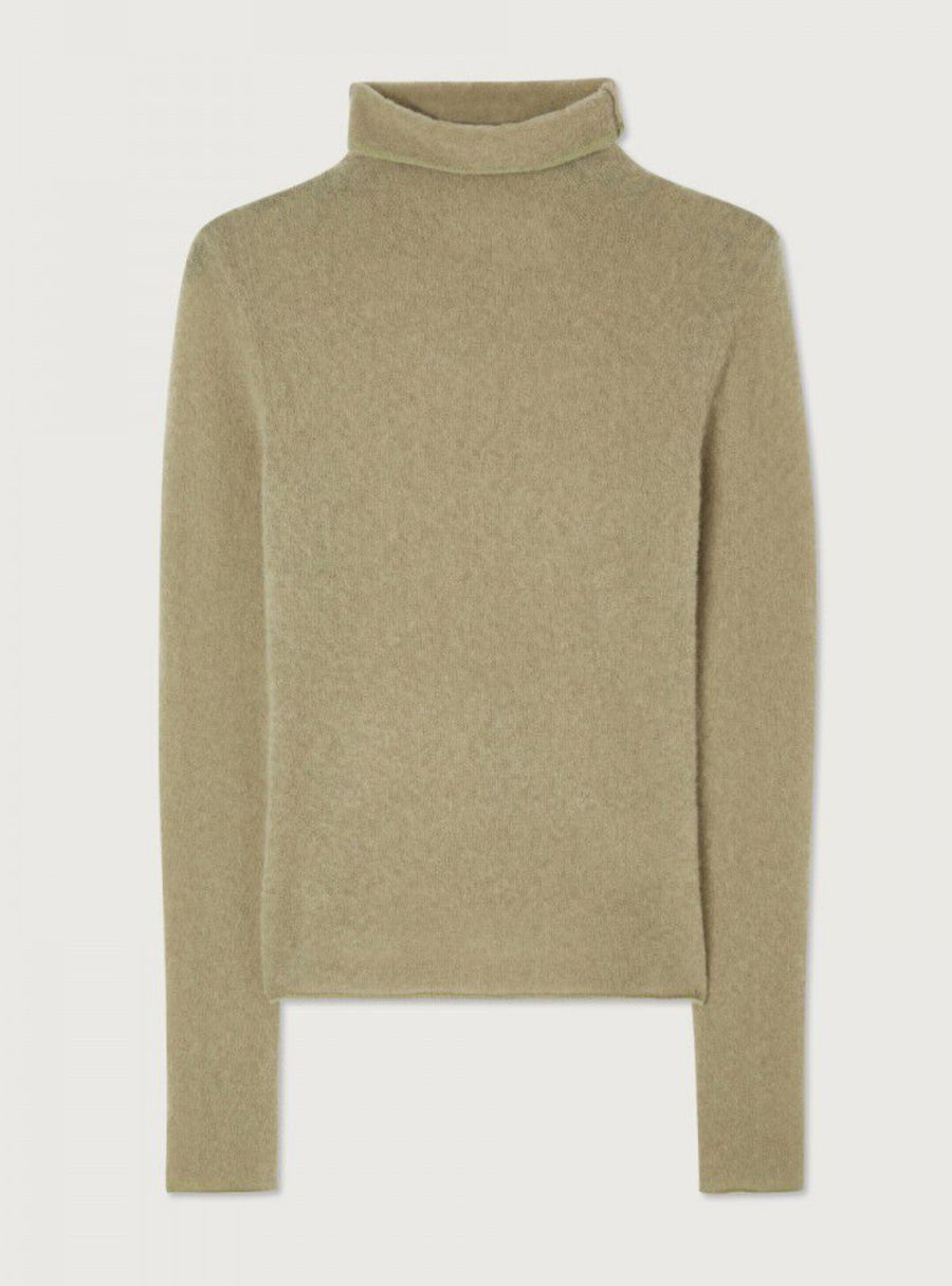 American Vintage Xinow Turtleneck Sweater - Sandstone