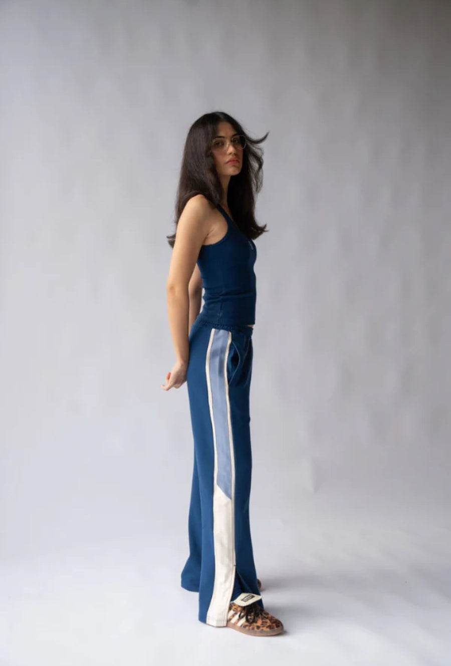 Araminta James Parisienne Trackpant Estate Blue