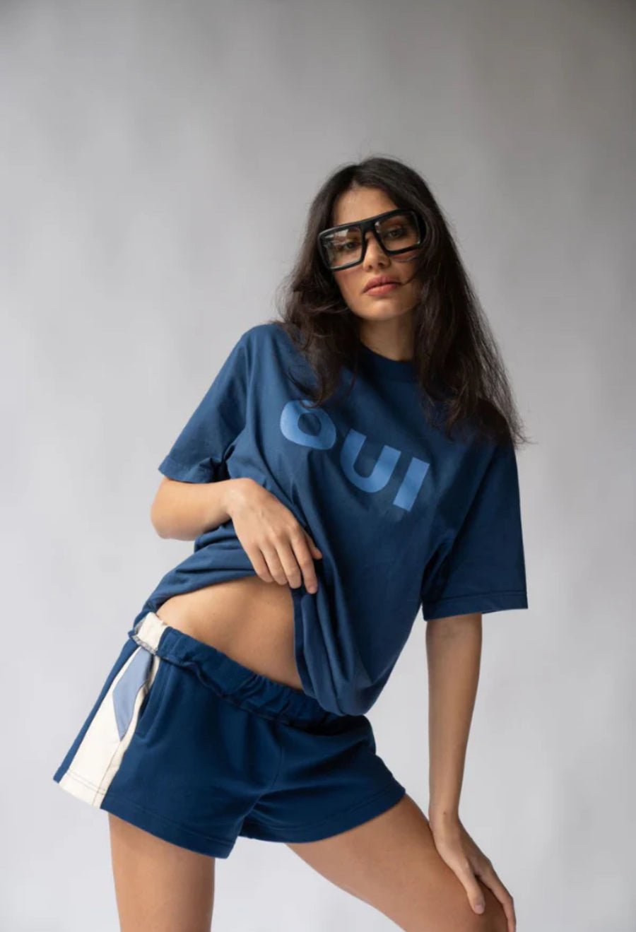 Araminta James Parisienne Tee Estate - Blue