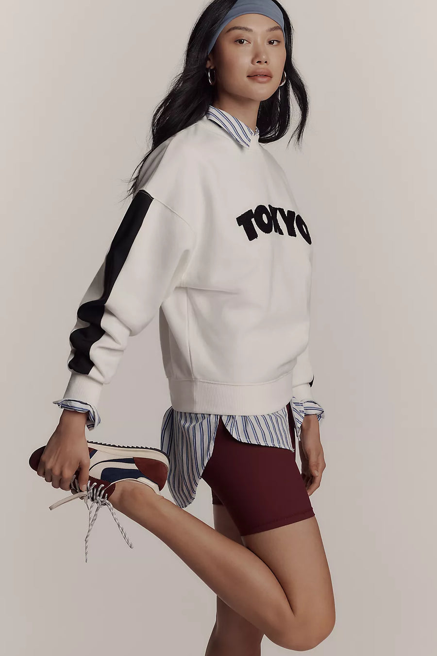 Araminta James Tokyo Sweatshirt Warm White