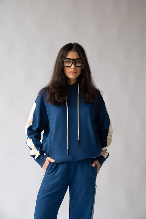 Araminta James 1984 Hoodie Estate Blue
