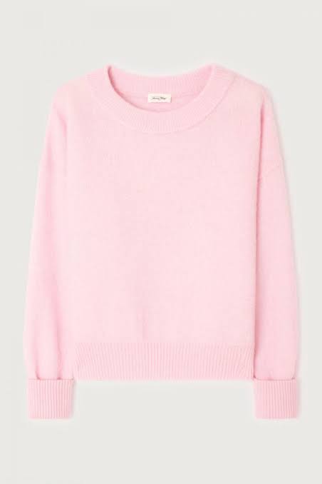 American Vintage Vitow Jumper - Sugared Almond Melange