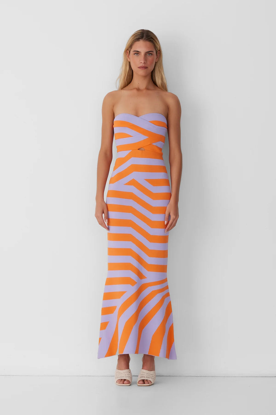 The Wolf Gang Aude Maxi Dress - Lilac FINAL SALE