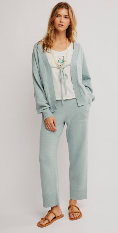 Free People Solar Sweater Set - Icy Lake