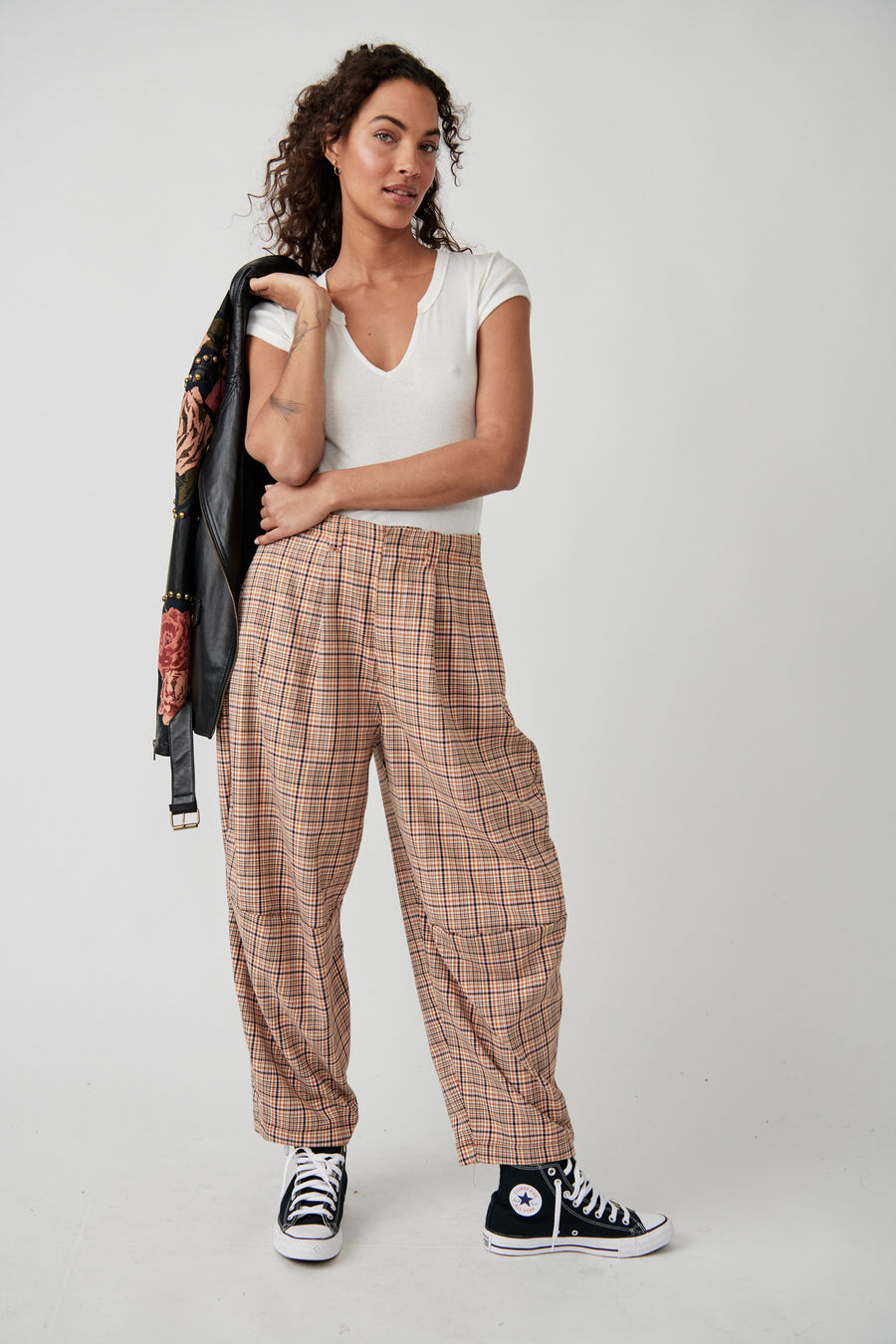 Free People Turning Point Trouser - Neutral Combo