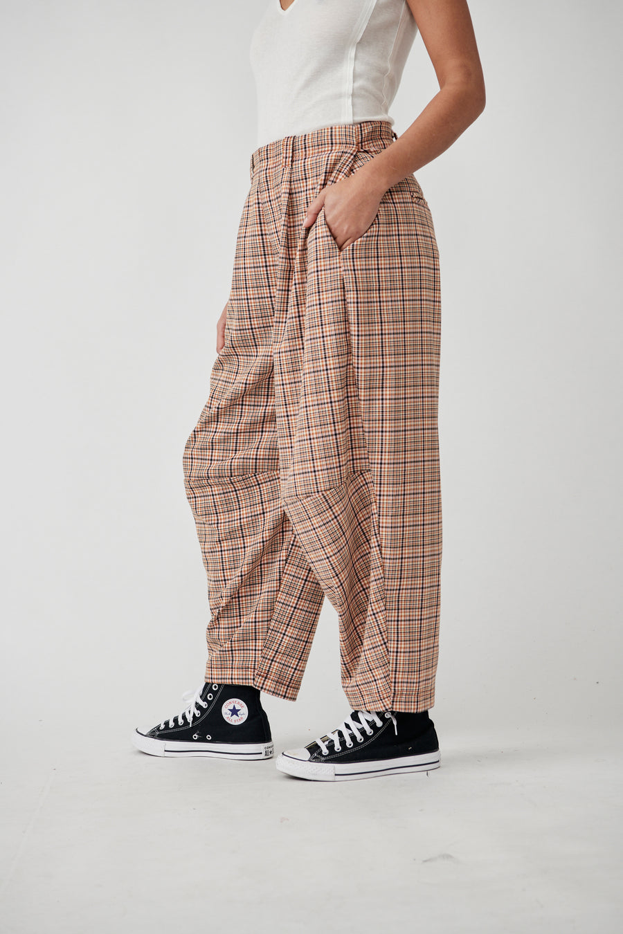 Free People Turning Point Trouser - Neutral Combo