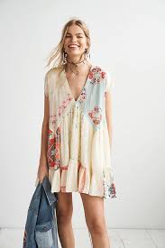 Free People Mended With Scarves Mini