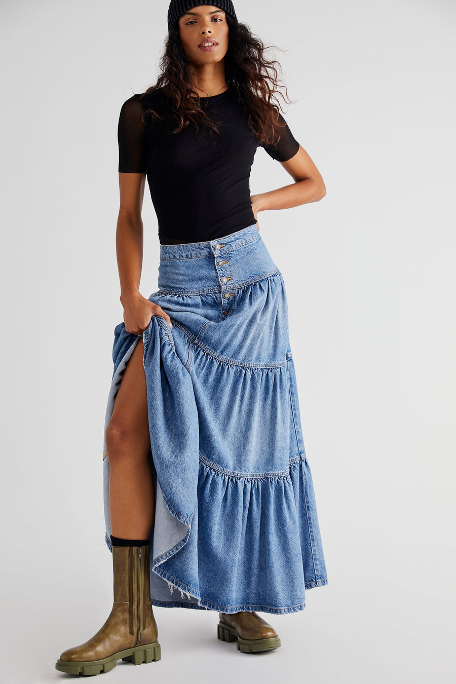 Free People ★ Spell Love Jetty Maxi Skirt Love Jetty Maxi Skirt – SPELL
